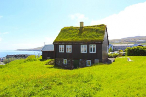 Traditional Faroese house in Tórshavns city center